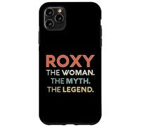 Roxy The Woman The Myth Legend Nome Personalizzato Donne Custodia per iPhone 11 Pro Max
