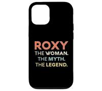 Roxy The Woman The Myth Legend Nome Personalizzato Donne Custodia per iPhone 12/12 Pro