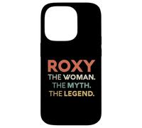Roxy The Woman The Myth Legend Nome Personalizzato Donne Custodia per iPhone 14 Pro