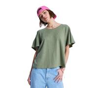 Roxy Time for Palm Tree ERJKT04275 - Maglietta a maniche corte da donna, Olio verde, XS