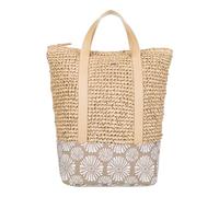 Roxy Tote, Borsa Donna, Beach Lover-Piastrella Tropicale Portabella, Taglia Unica