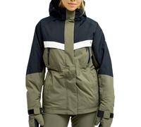 Roxy - Veste de ski imperméable - 15K Glacial Grace Jacket Beetle per Donne - Taglia S - Kaki