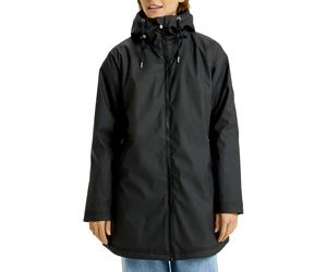 Roxy - Veste imperméable à capuche - Rain Road Polar Zip Jacket Anthracite per Donne - Taglia L - Grigio