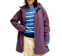Roxy - Veste imperméable à capuche - Rain Road Polar Zip Jacket Blackberry Wine per Donne - Taglia M - Bordeaux