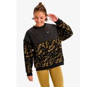 Roxy - Waves Of Warmth Layered Crew Nero - Abbigliamento M Nero