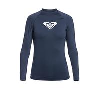 Roxy Rash Guard a maniche lunghe Whole Hearted ERJWR03547 UPF 50 Blu M da donna