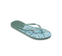 Roxy Women New Viva Printed Oil Green 5 UK 38 EU