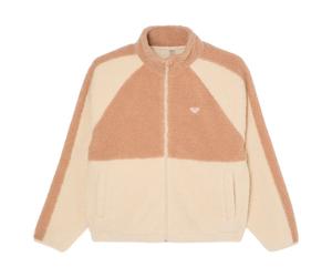 Roxy - Women's Boundless Spirit Solid Zip - Giacca in pile XS beige