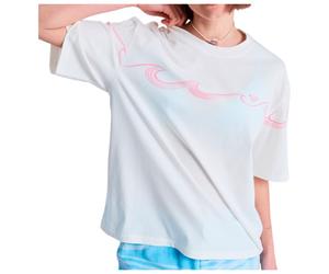 Roxy - Women's Hangloose Placed - T-shirt M bianco