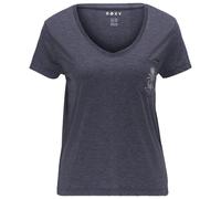 Roxy - Women's Laguna Green V Neck - T-shirt S blu/grigio