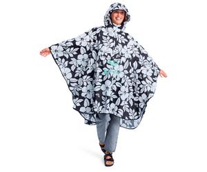 Roxy - Women's Midnight Rain Poncho - Poncho One Size grigio