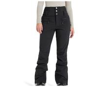 Roxy - Pantaloni da sci da donna a vita alta - Rising High Pant True Black per Donne in Pelle - Taglia S - Nero