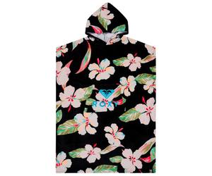 Roxy - Women's Stay Magical Printed - Poncho da surf One Size nero