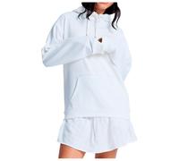 Roxy - Women's Surf Stoked Hoodie Terry Vintage - Felpa con cappuccio L bianco