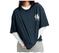 Roxy - Women's Talloversize Washed - T-shirt M blu