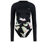 Roxy - Women's The Rider Zipped L/S Onesie PT - Lycra S nero