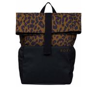 Roxy - Zaino urbano da donna - Pop It Leo Backpack Anthracite in Poliestere Riciclato - Nero