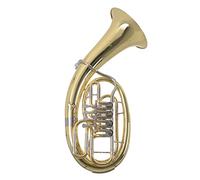 Roy Benson Bb-Baritone BH-202 (con campana Ø 26 cm, componenti in alpacca, 4 valvole a cilindro, precisione e suono di prima classe, in custodia sagomata facilmente trasportabile)