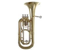 Roy Benson Bb-Baritone BH-301 (alesaggio di alta precisione da 12,8 a 13,5 mm, campana in ottone da 21 cm, 3 valvole top action, in una custodia leggera e facile da trasportare)