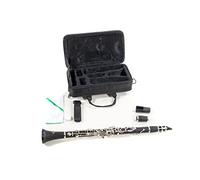 Roy Benson Bb-Clarinet CG-220 (sistema tedesco, corpo in ebanite, incluso bocchino Ernst Schreiber e accessori per la cura, in custodia rettangolare leggera, con set di zaini)