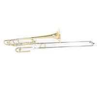 Roy Benson Bb/F(Gb) Tenor Trombone TT-227F (campana in ottone da 8", alesaggio da 12,7 mm, slide in alpacca, con quarta o terza valvola unica, per musicisti esperti e bambini).