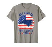Roy Cooper per Il Senato degli Stati Uniti 2026 Senatore North Carolina Maglietta