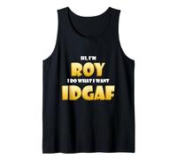 Roy Costume IDGAF Funny Meme Halloween Costume for Roys Canotta
