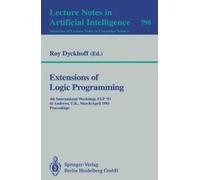 Roy Dyckhoff Extensions of Logic Programming (Tascabile)