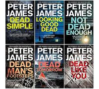 Roy Grace Serie 1-6 Collezione 6 Libri Set di Peter James (Dead Simple, Looking Good Dead, Not Dead Enough, Dead Man's Footsteps, Dead Tomorrow, Dead Like You)
