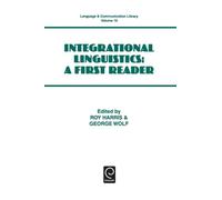 Roy Harris Integrational Linguistics (Tascabile)
