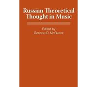 Roy J. Guenther Russian Theoretical Thought in Music (Tascabile)