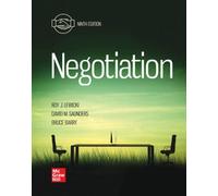 Roy J Lewicki Loose Leaf for Negotiation (Rilegatura flessibile)