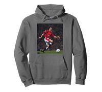 Roy Keane Giocatore del Manchester United 1997 Felpa con Cappuccio