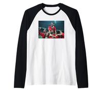 Roy Keane Manchester United Goal V Inter - Pallone da Calcio Maglia con Maniche Raglan
