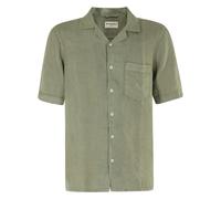 Roy Roger's - Bowling Shirt Linen - - Shirts - Uomo - Verde - M