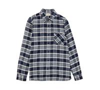 Roy Roger's - Camicia a Quadri con Bottoni - - Shirts - Uomo - Blu - L