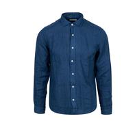 Roy Roger's - Camicia Casual in Lino - - Shirts - Uomo - Blu - M