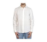 Roy Roger's - Camicia Riviera in Lino Bianco - - Shirts - Uomo - Bianco - M