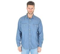 Roy Roger's Camicia RRU400CG34 C0999 Blu Uomo XXL