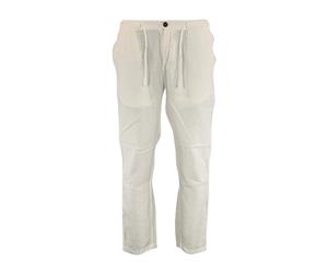Roy Roger's - Chino Portofino Heavy Linen Dyed - - Trousers - Uomo - Bianco - L