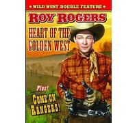 Roy Rogers Double Feature: Heart of The Golden West (1942) / Come On Range (DVD)