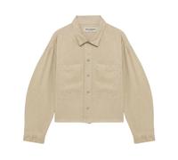 Roy Roger's, ,Jackets ,Donna ,Bianco ,XS Classic Collar Tencel Shirt