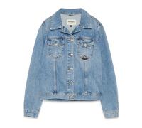 Roy Roger's, ,Jackets ,Donna ,Blu ,L Stilosa Giacca in Denim Blu