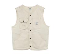 Roy Roger's, ,Jackets ,Uomo ,Bianco ,S Gilet in Tela