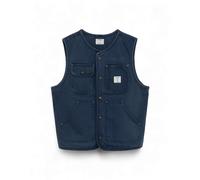 Roy Roger's, ,Jackets ,Uomo ,Blu ,M Gilet in Canvas