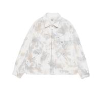 Roy Roger's, ,Jackets ,Uomo ,Grigio ,L Giacca worker Tie & Dye con zip