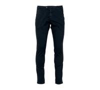 Roy Roger's - Pantaloni Blu in Cotone Slim Fit - - Trousers - Uomo - Blu - W36