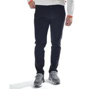 Roy Roger's Pantaloni Slim Fit in Gabardina New Rolf RRU013C8700112 Nero