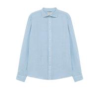 Roy Roger's - Pierce Linen Shirt - - Shirts - Uomo - Blu - L