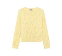 Roy Roger's - Pullover a trecce multiple in misto alpaca - - Knitwear - Donna - Giallo - M